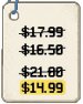 price changes