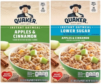 Quaker oatmeal